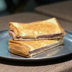Taro Mochi Toast