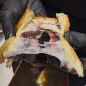 Bubur Hitam Mochi Toast